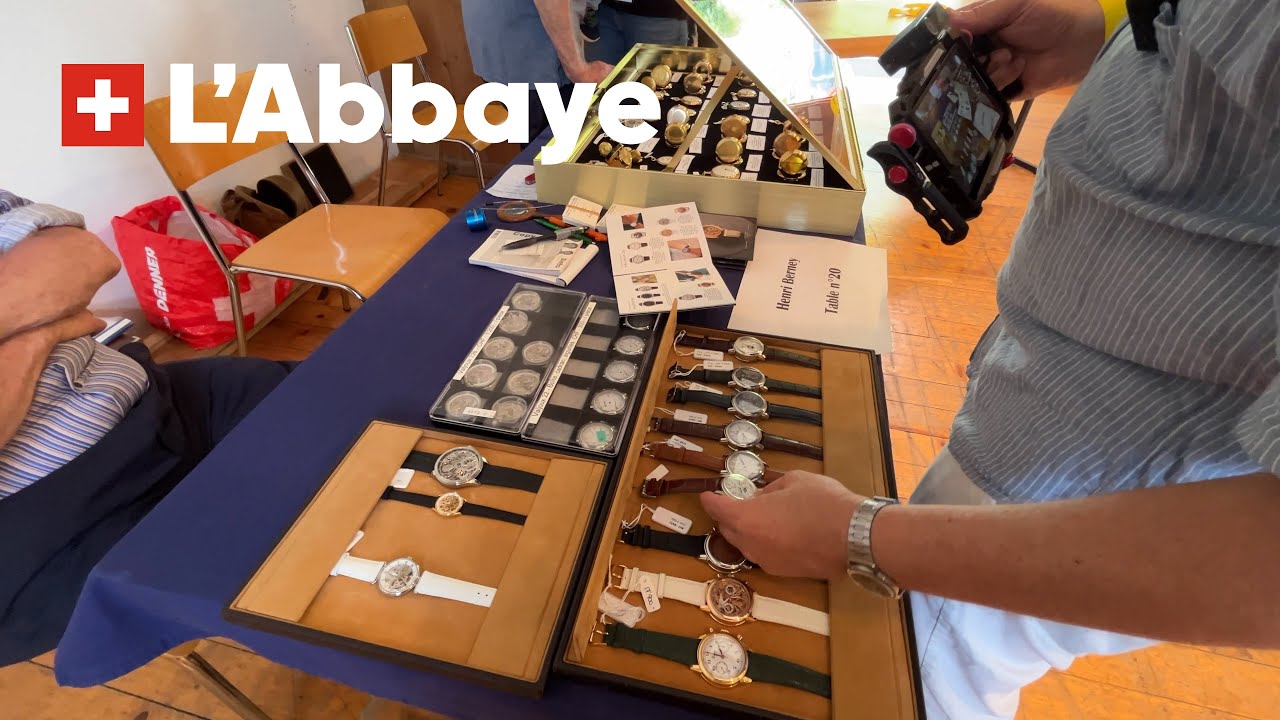 Vintage Watches and Tools in L'Abbaye, Switzerland