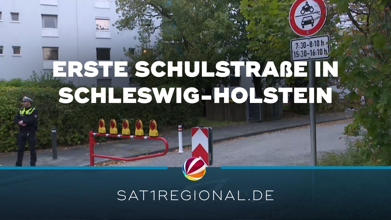 Pilotptojekt gegen Elterntaxis: Erste Schulstraße in Schleswig-Holstein