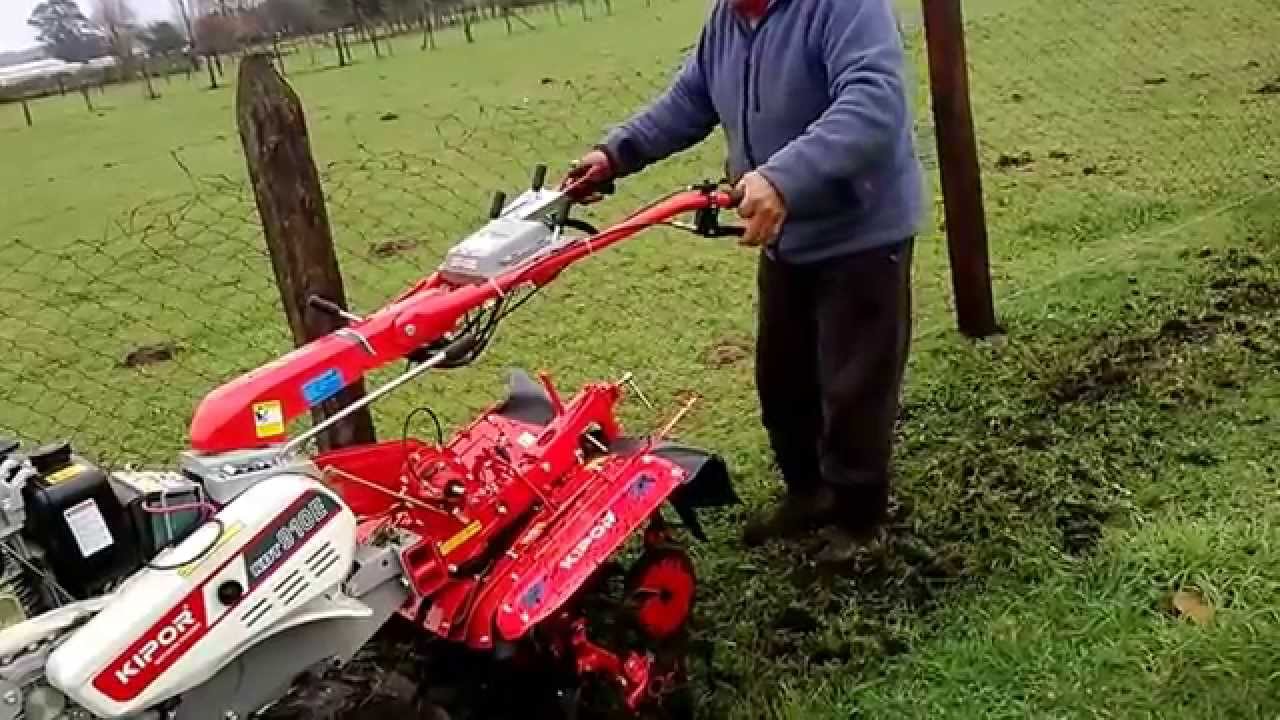 Entrega Cliente Motocultivador 10HP KDT910E Kipor Osorno