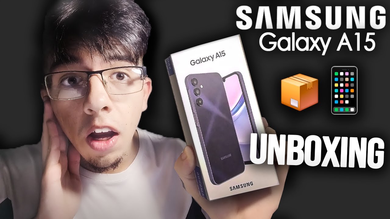 Samsung Galaxy A15 Unboxing ¿El Mejor Gama Media?