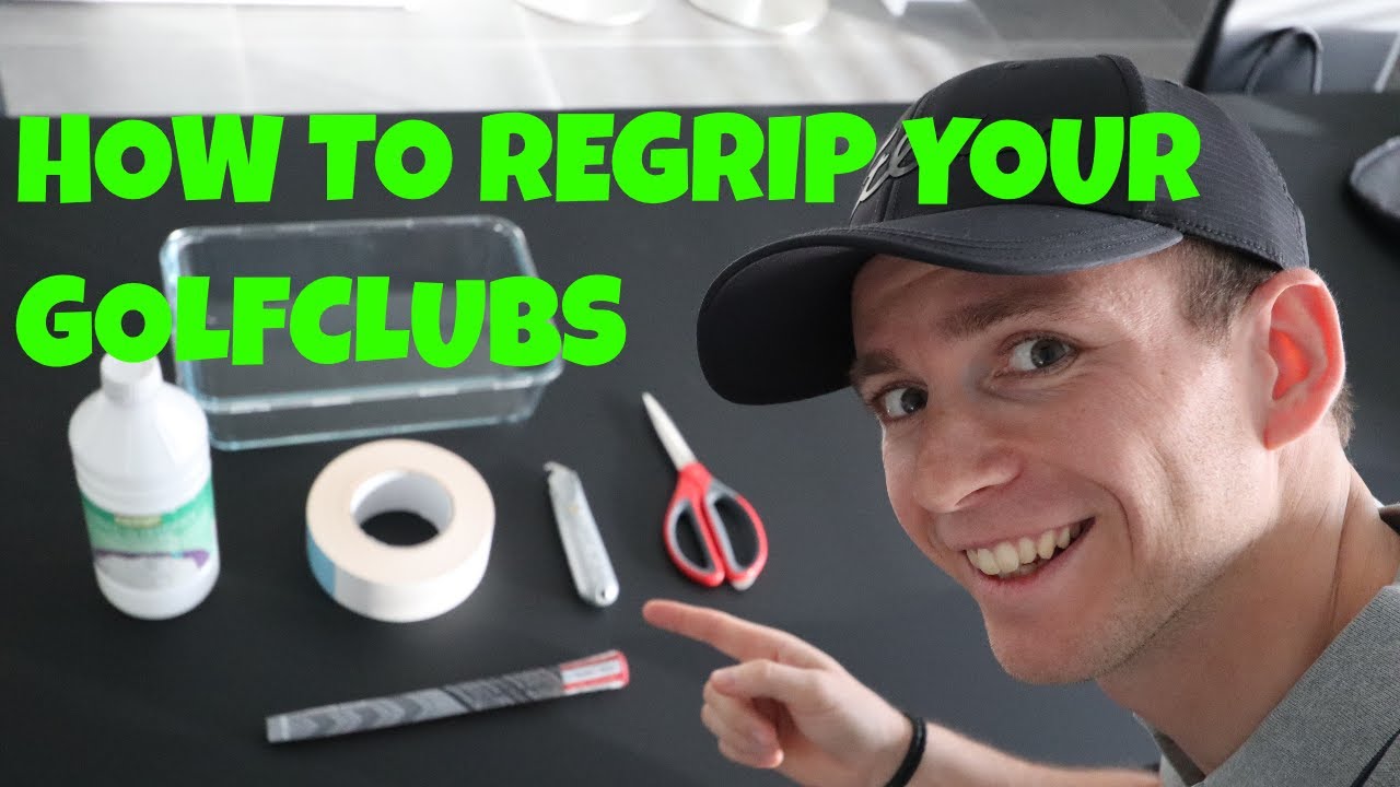 HOW TO REGRIP A GOLFCLUB | Regripping with a GOLF PRIDE ALIGN grip