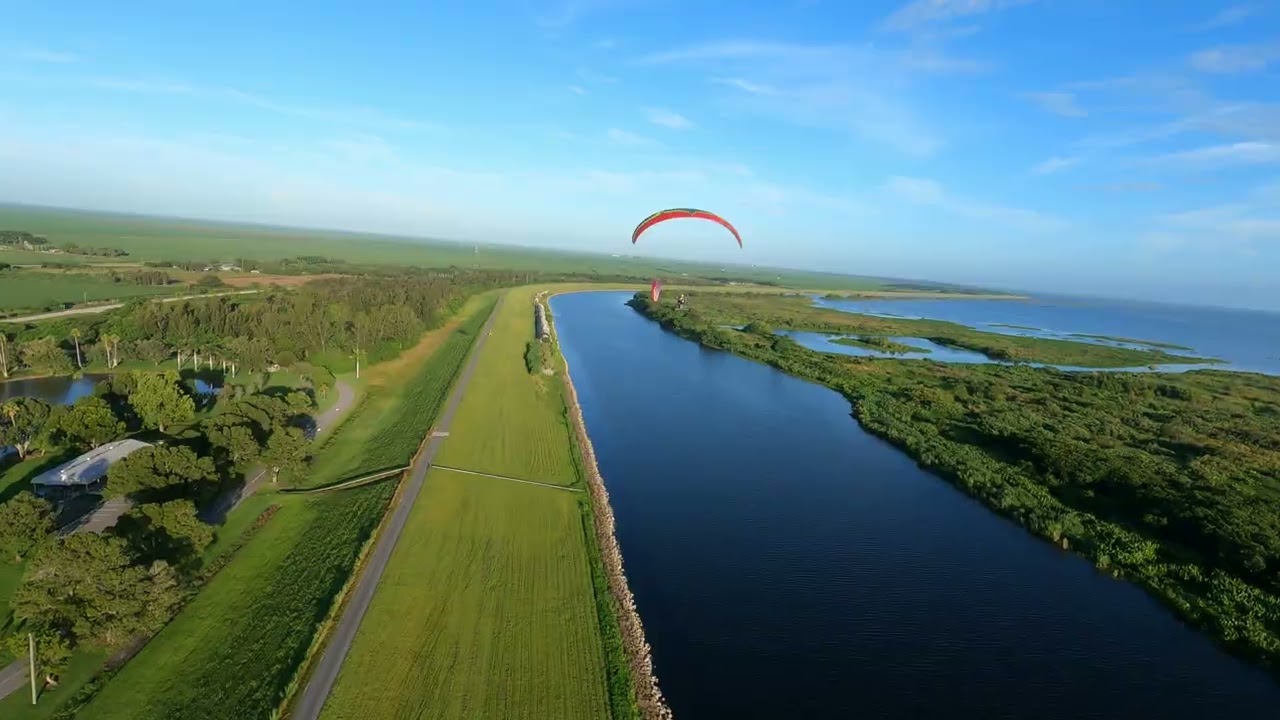 First flight with my 2nd wing APCO Lift EZ-R with Moster 185