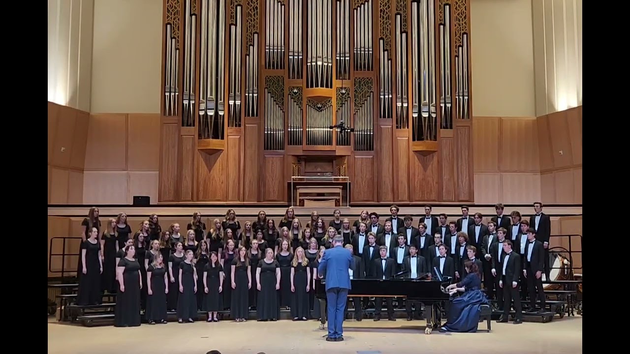 His voice as the sound, by arr. Mack Wilberg