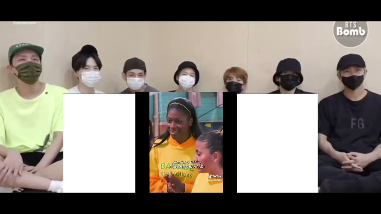 bts reaction to that so raven moments I found on Tiktok pt 12 (fake reaction)