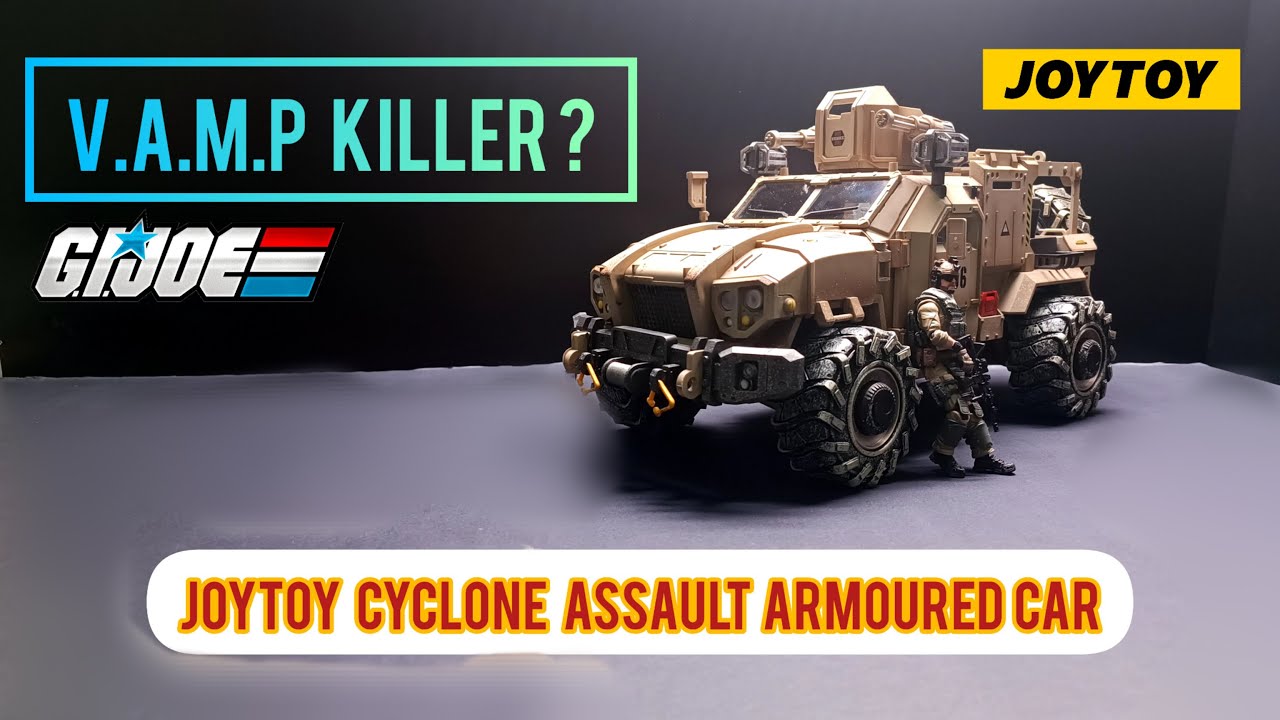 Joytoy Cyclone Assault Armored Car SUV 1/18 Scale Vehicle review