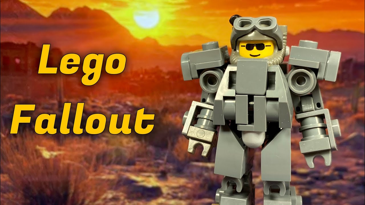 How to build a Lego Fallout T-65 Power Armor