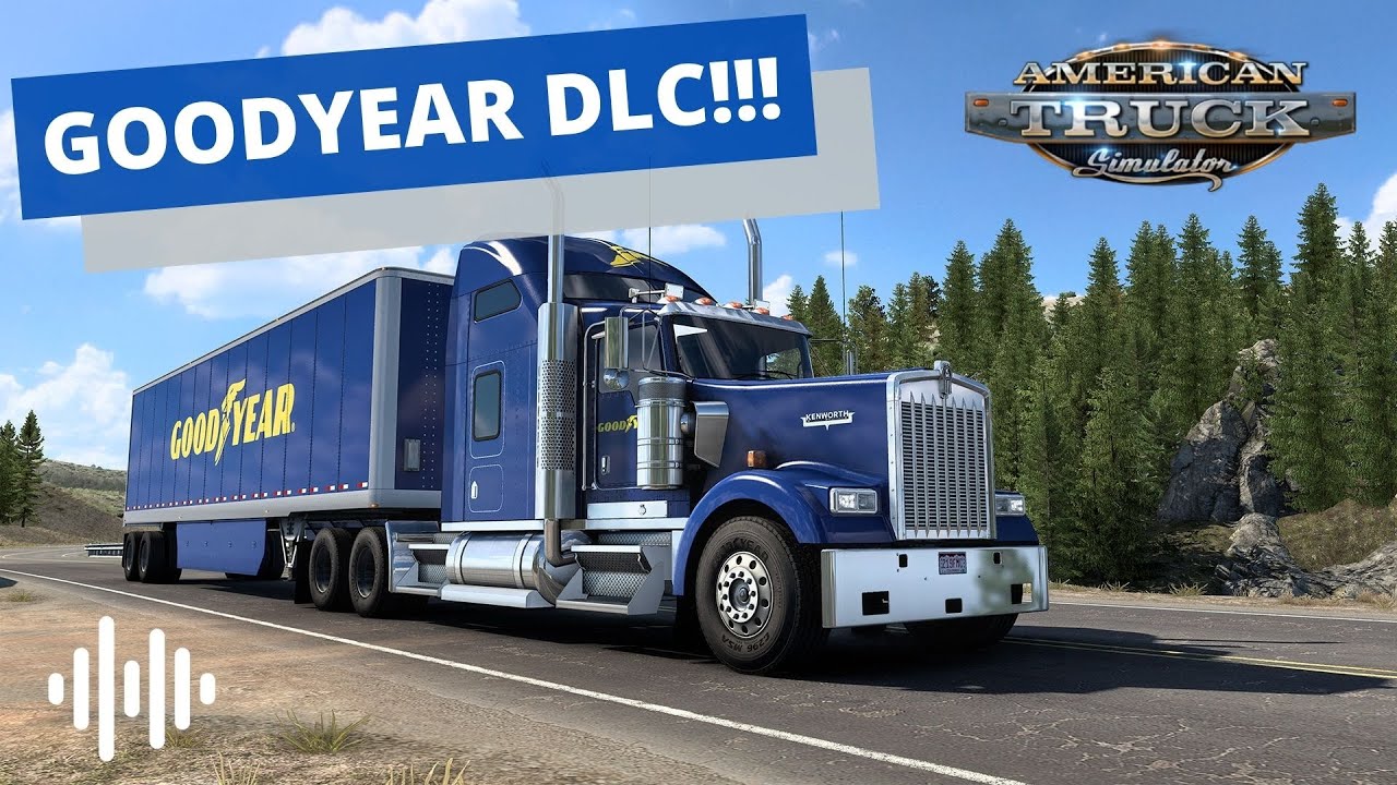 NEW GOODYEAR TIRES DLC FOR ATS!!!! | American Truck Simulator (ATS) | Prime News