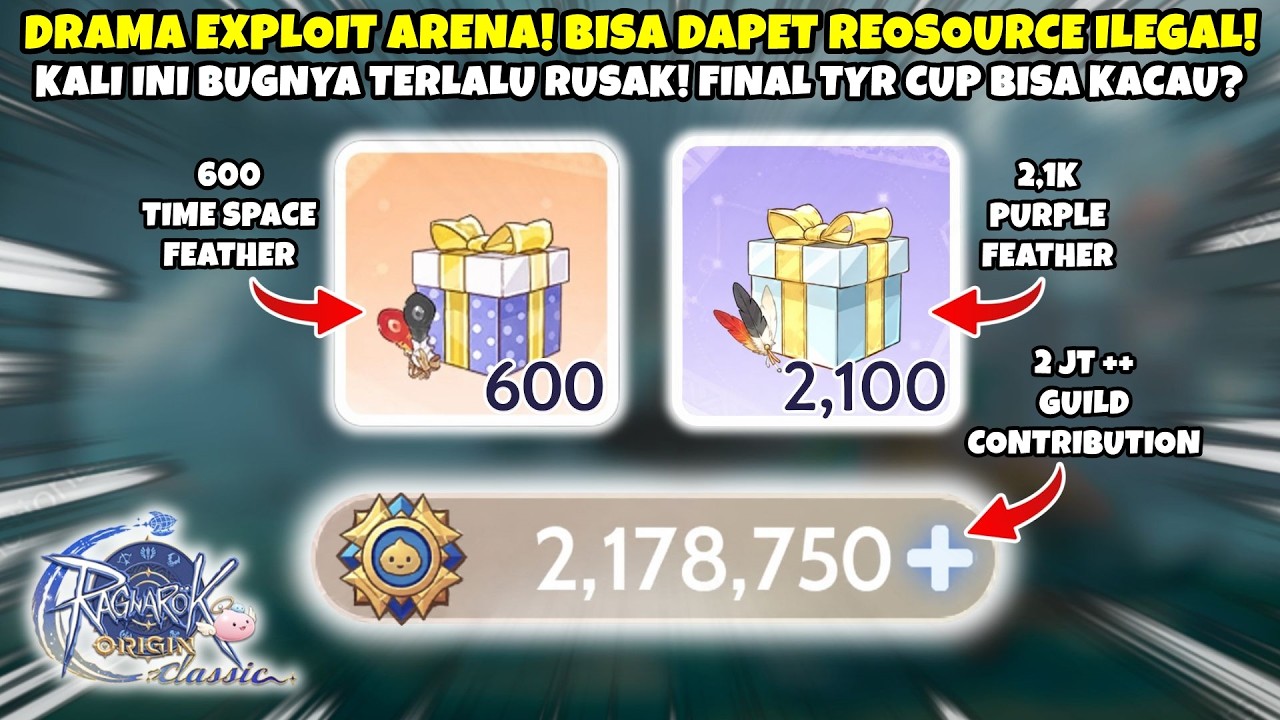 DRAMA TERPARAH DI ROOC? DRAMA EXPLOIT BUG ARENA! BISA DAPET MATERIAL PROGRES ILEGAL!