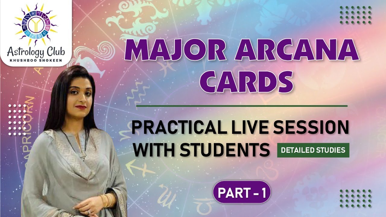 Major Arcana Cards ||Practical live session with students ||Detailed Studies|| Part - 1