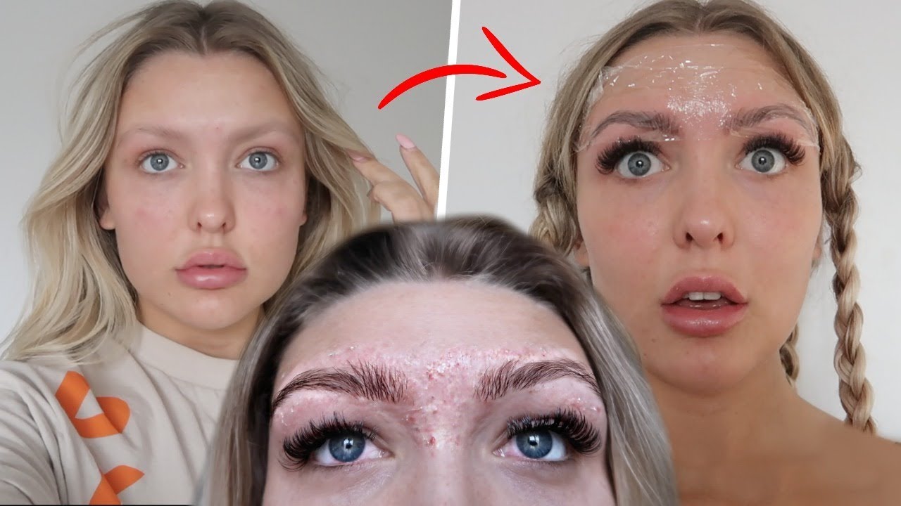 I Tried Getting My Eyebrows Laminated... *ALLERGIC REACTION*