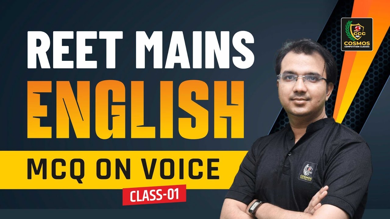 MCQ On Active and Passive Voice | REET Mains English Class 2025 | English By Manish Mangal Sir #01