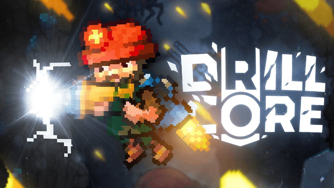 Новая игра про бурение и защиту платформы // Drill Core #1