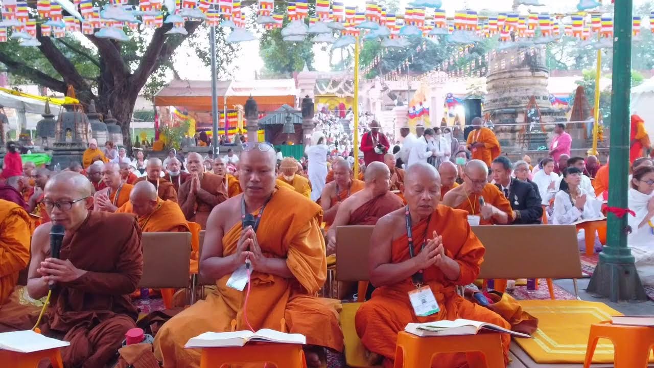 20th International Tipitaka Chanting Ceremony - Bodhgaya