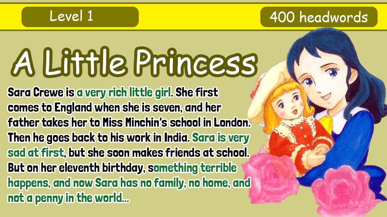 Learn English by story level 1 | A Little Princess | Interesting story
