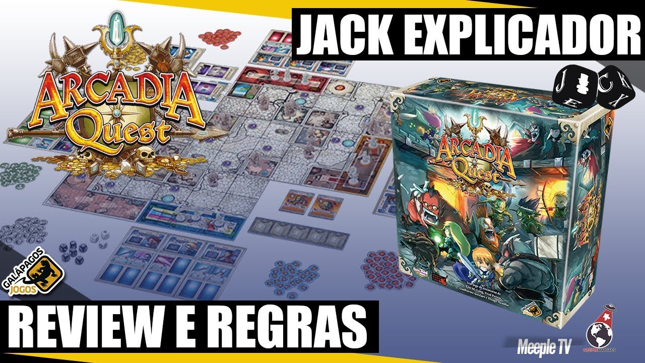 Jack Explicador - Arcadia Quest - Review e Regras