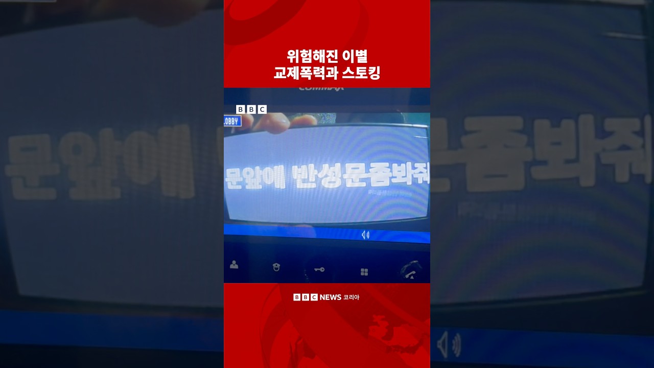 '내가 죽어야 끝날까요?&lsquo; 교제폭력 생존자 이야기 #bbc #bbc코리아