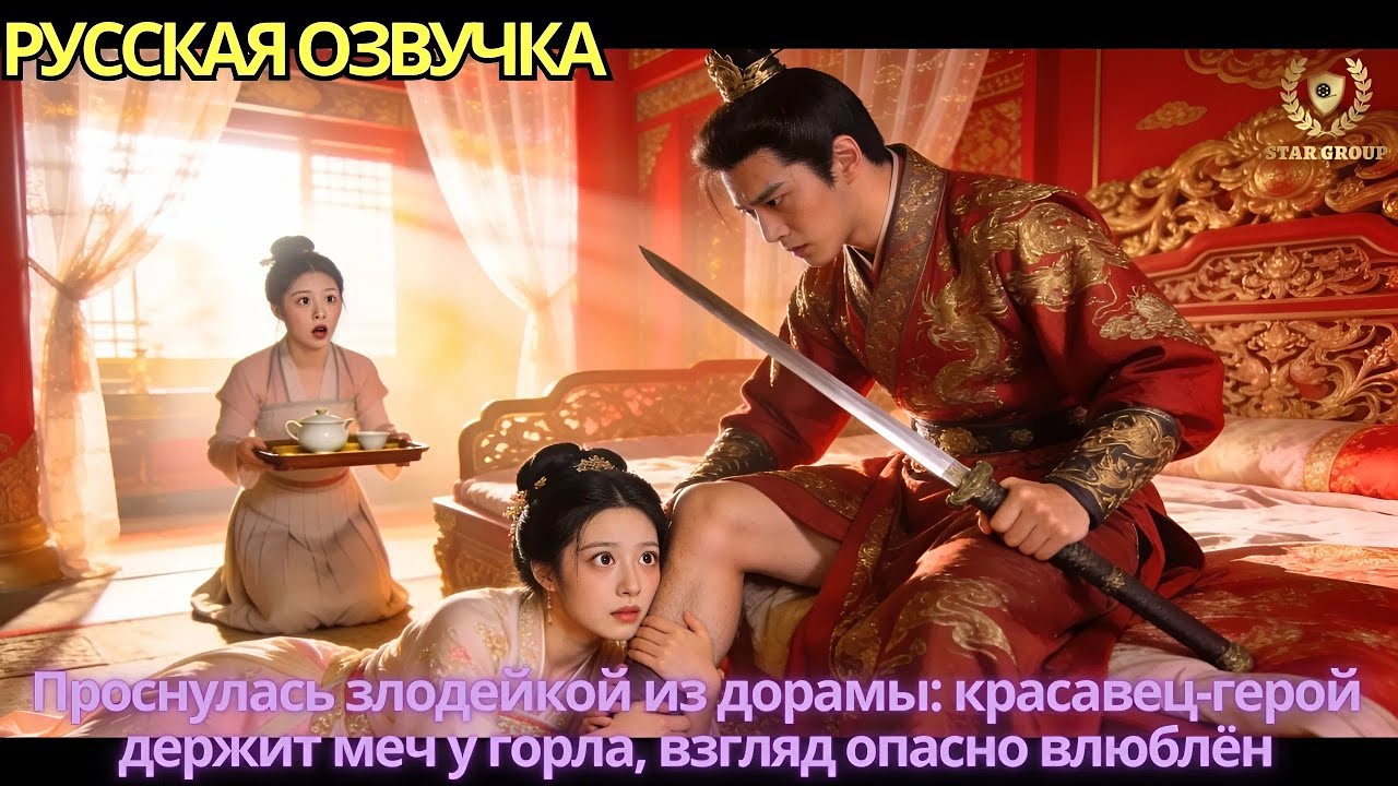 Проснулась злодейкой из дорамы: красавец-герой держит меч у горла, взгляд опасно влюблён