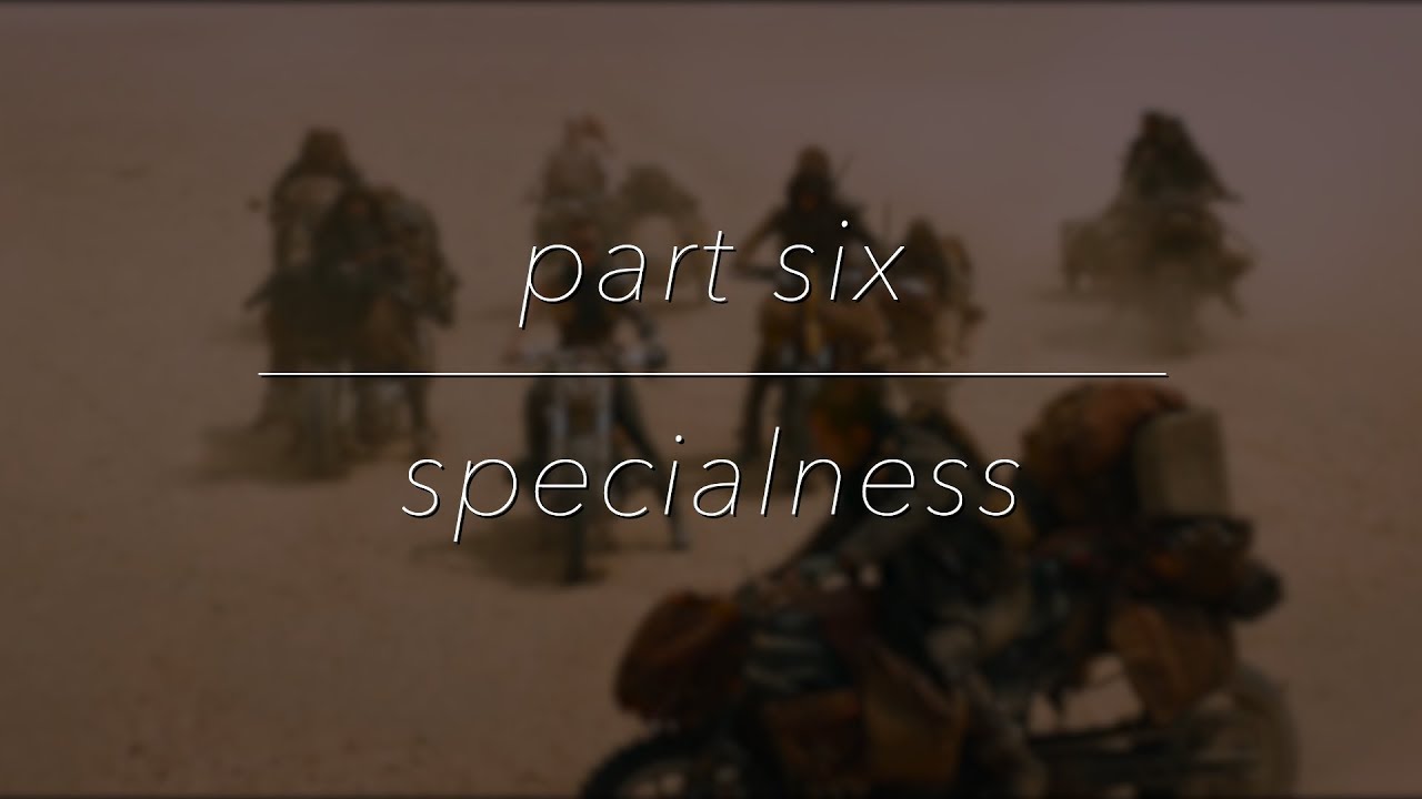 Bringing Back What's Stolen: Specialness