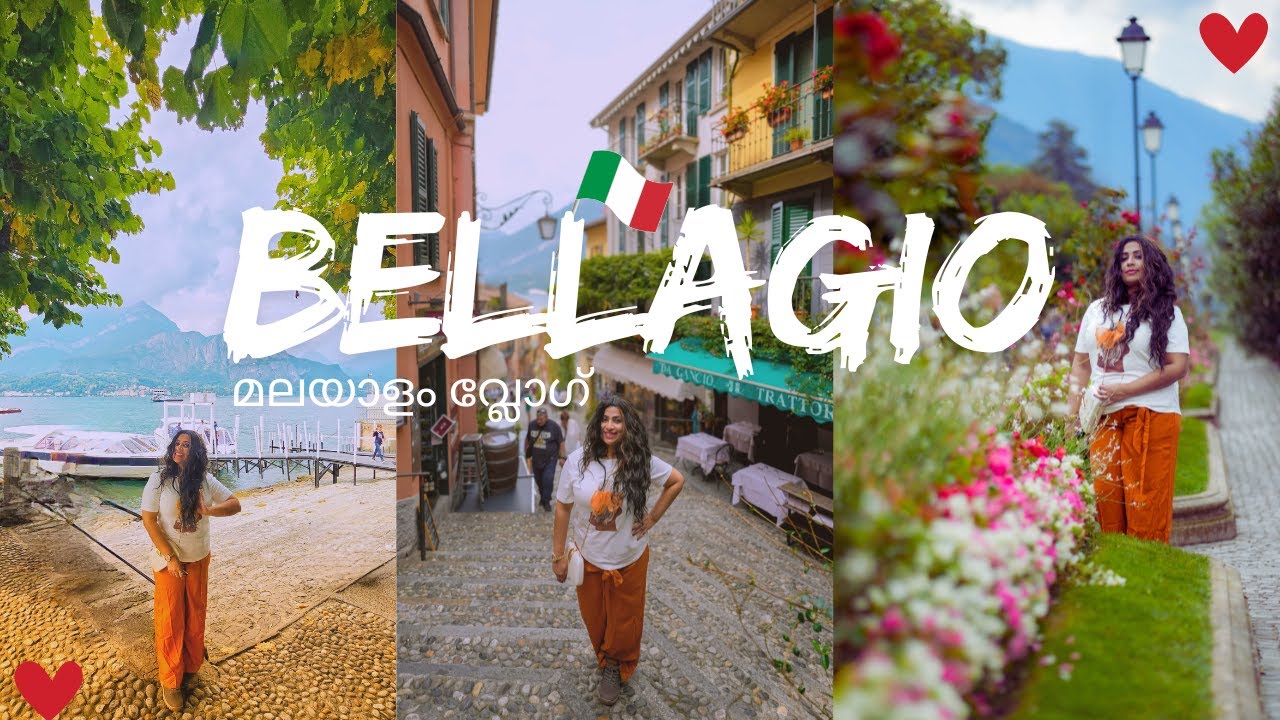 Bellagio | മലയാളം വ്ലോഗ് |  Lake Como  | Italy