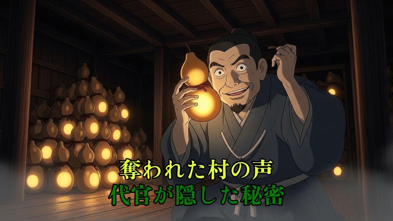 全ての音が消えた里…代官が隠していた恐ろしい秘密とは？