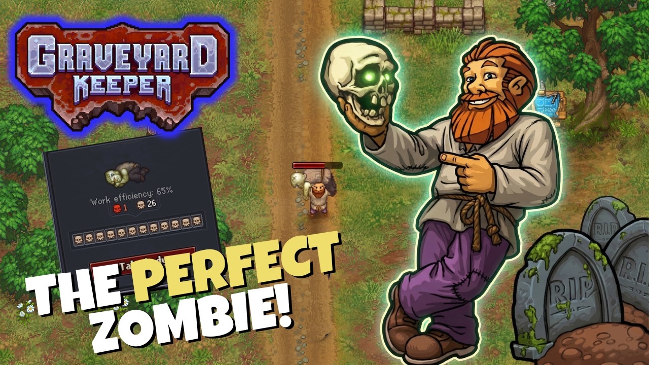 The PERFECT Zombie and a Comedy Show! Graveyard Keeper