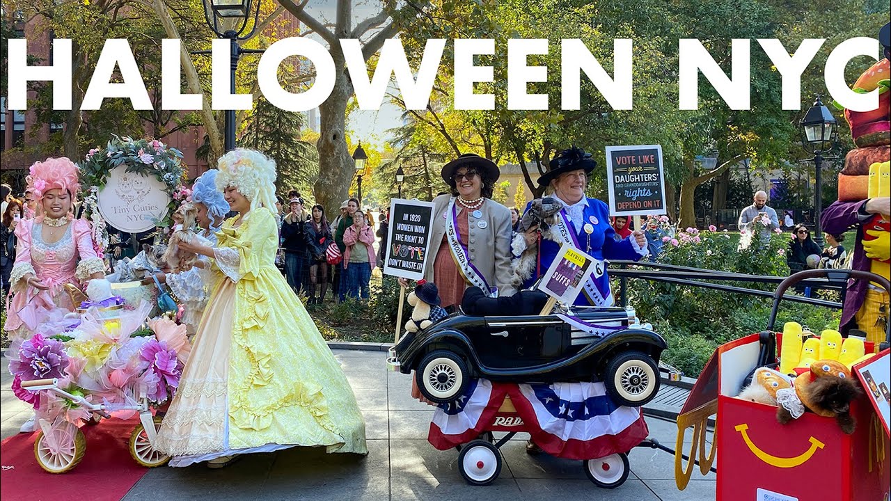 New York Dog Halloween Costume Contest: Washington Square Park
