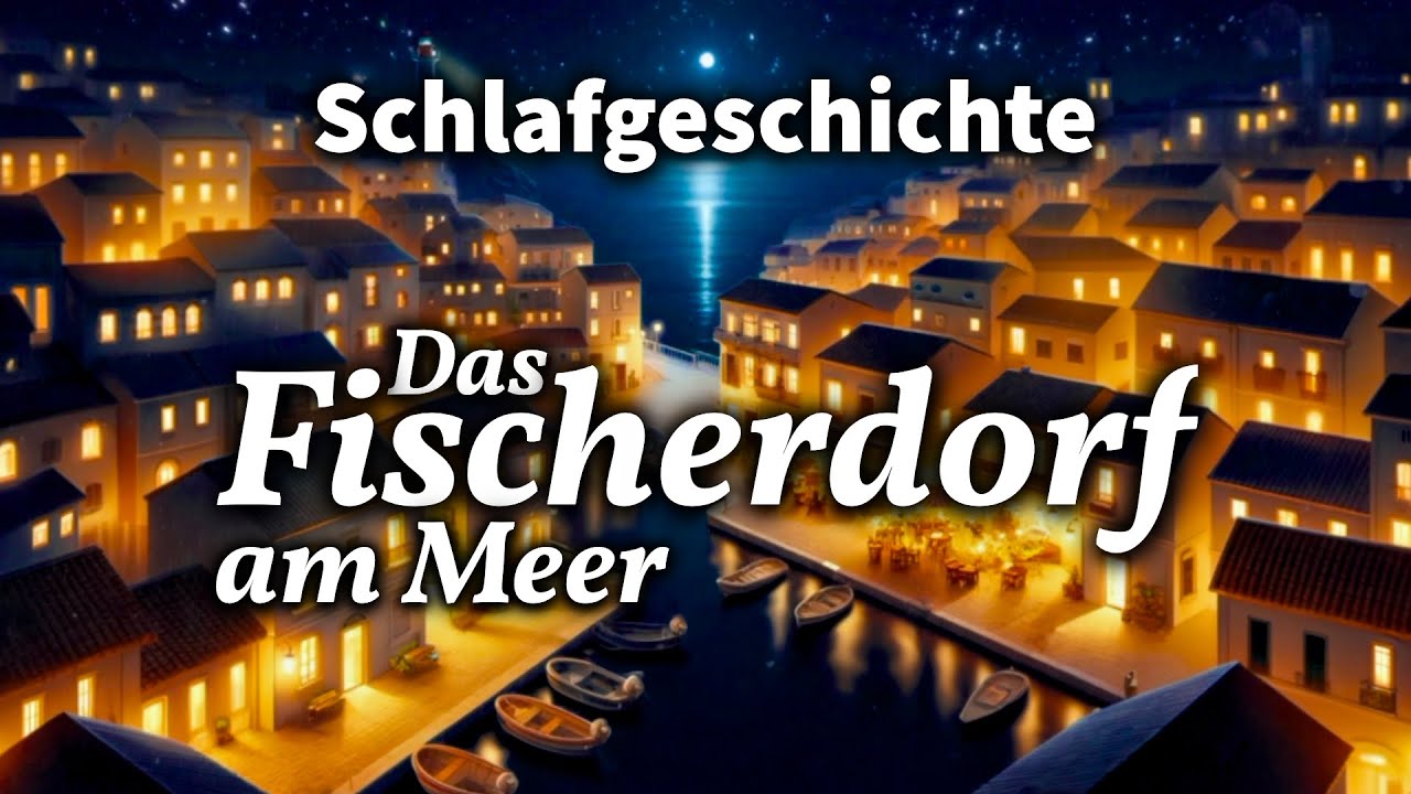 Das Dorf am Meer: Einschlafgeschichte mit Meeres- und Regenklängen 🌧️