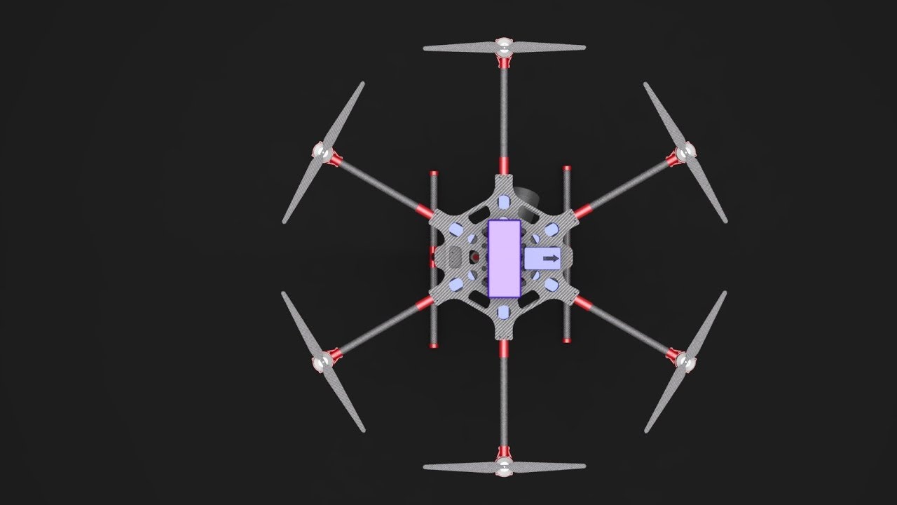 SolidWorks | Разработка беспилотного летательного аппарата