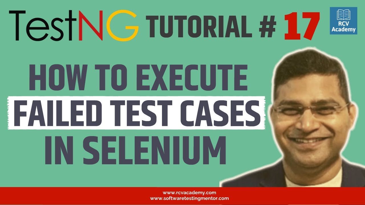 Урок TestNG №17 — Как выполнить проваленные тестовые случаи в Selenium