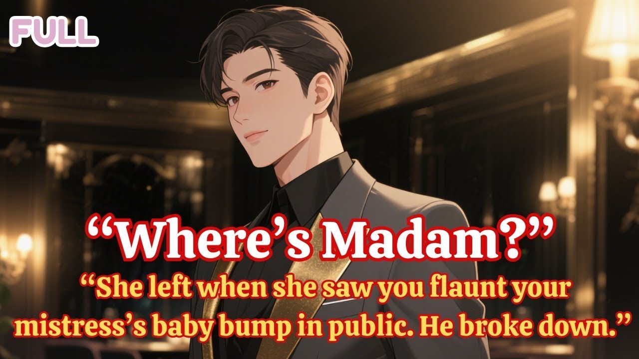 Where’s Madam” …“She left when she saw you flaunt your mistress’s baby bump in public  He broke d