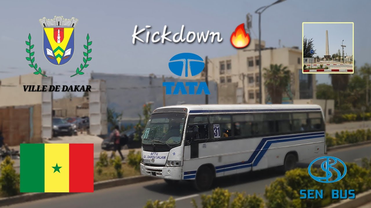 [Sound] TATA BUS LP 909 ● KICKDOWN !