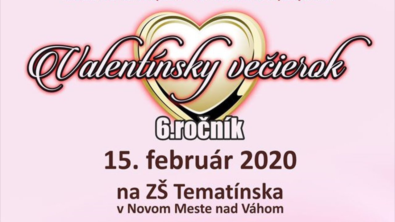 Valent&iacute;nsky večierok 2020