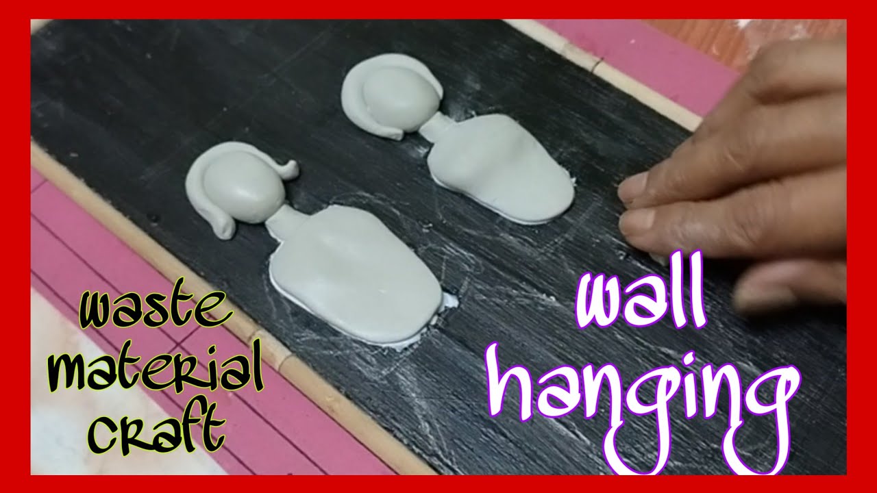 Beautiful Wall Decor from Waste Materials | Best out of Waste Home Decoration Idea | DIY Craft 😱👌♻️
