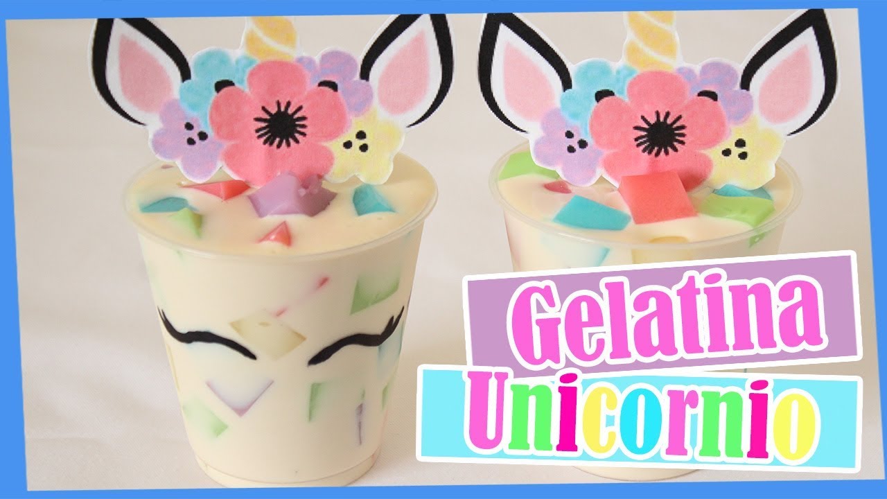 Gelatinas Individuales UNICORNIO