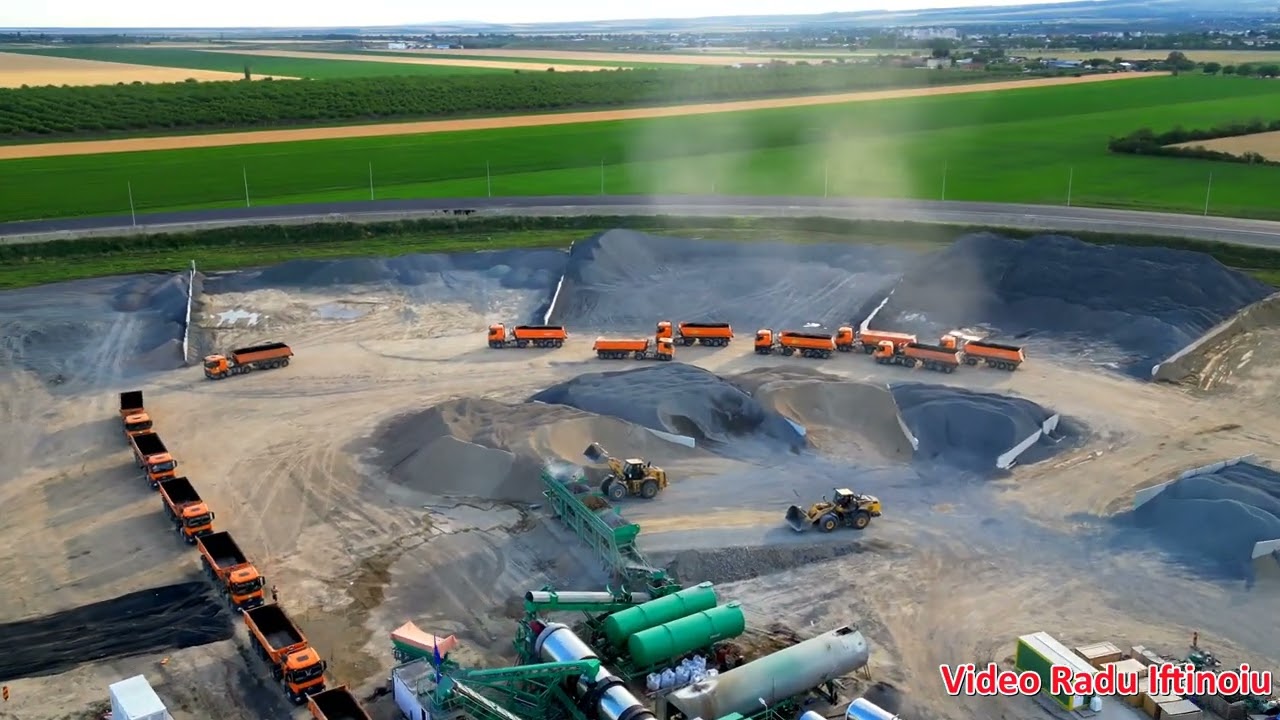 Stadiul lucrărilor la Autostrada A7   - Nodul Rutier de legătură Râmnicu Sărat