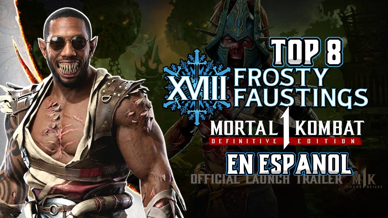 MK1 TOP 8 | Frosty Faustings XVIII En Español | DjOn6 comentnado