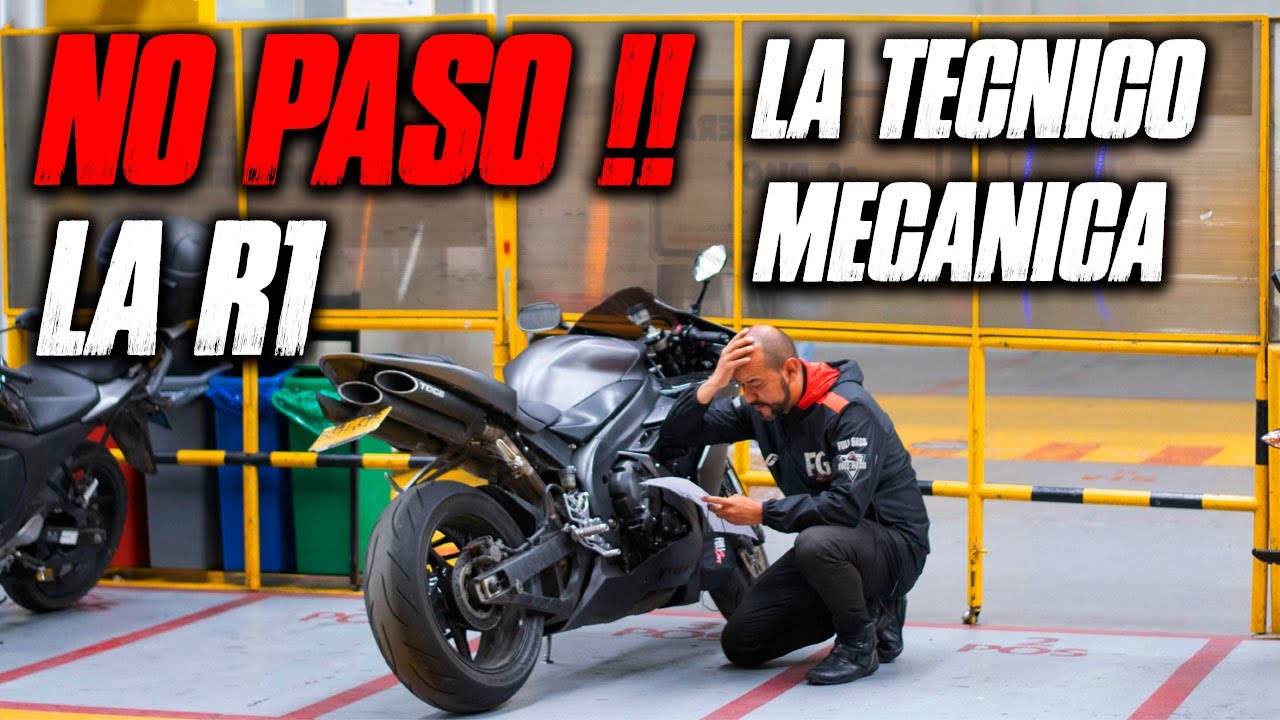 NO PASO La R1!! la técnico mecánica 😩  DIAGNOSTIYA