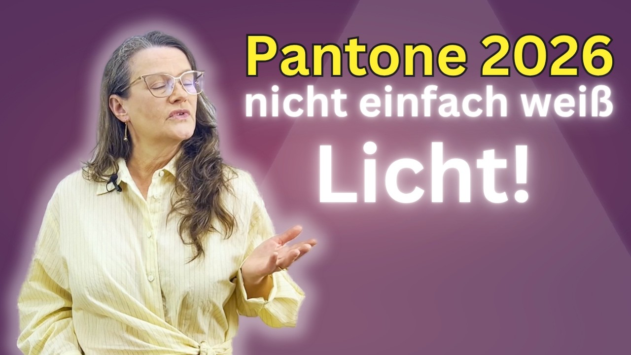 Pantone 2026 - Cloud Dancer: nicht einfach nur weiß, das Farbgeheimnis für mehr Ausstrahlung!