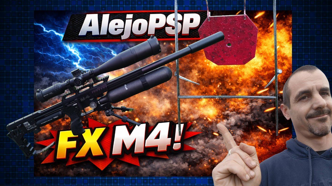 FX M4 pendulo a 50M jsb 18.13 203m/s