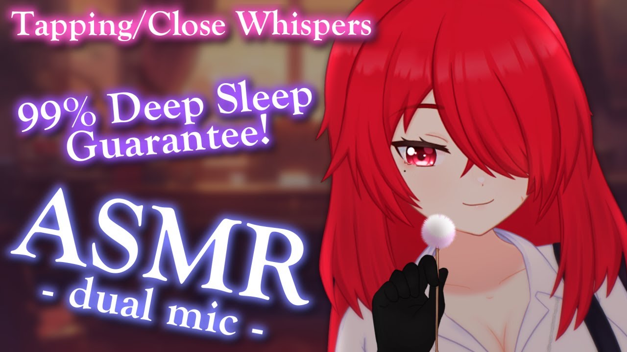 【ASMR】Can You Resist Falling Asleep To These Sounds? |🔴LIVE VTuber Dual Mic/Tapping/Close Whispers