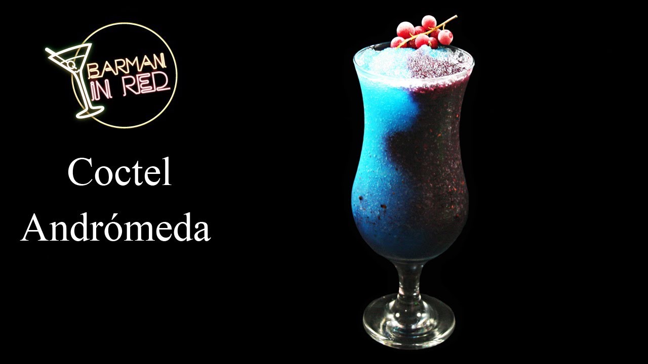 Como hacer el espectacular cocteL ANDRÓMEDA