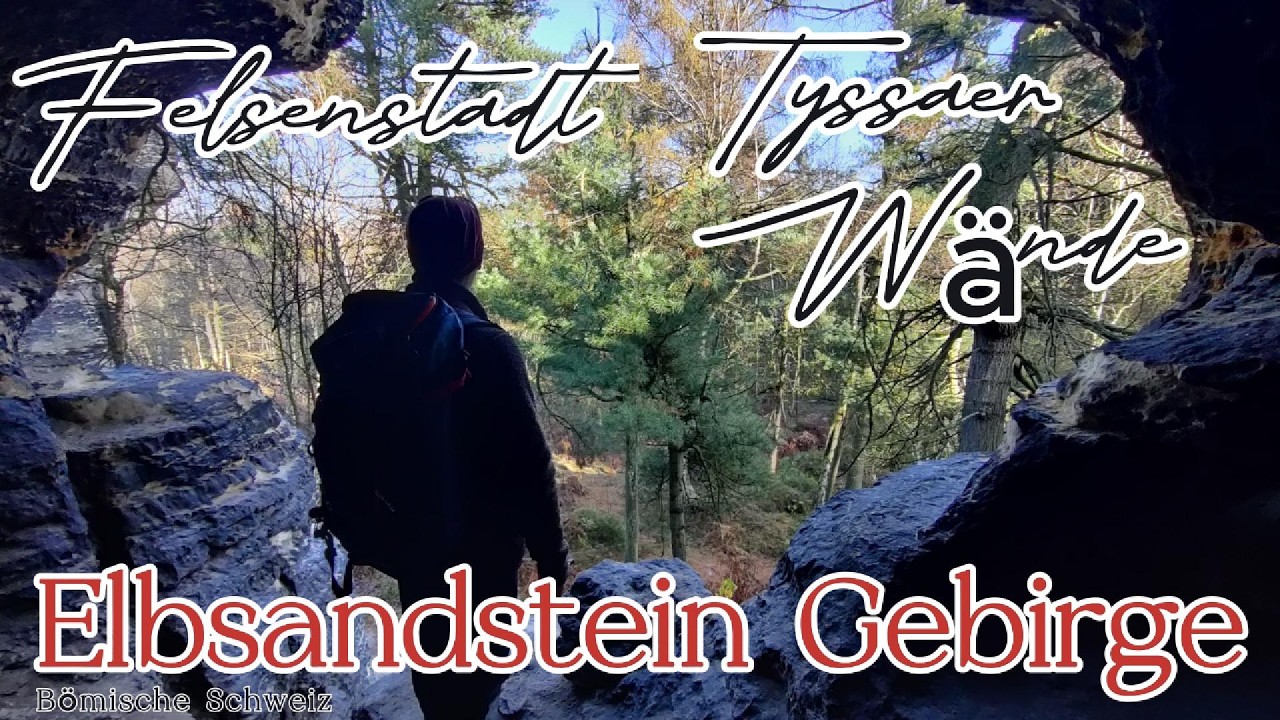 Felsenlabyrinth im Elbsandsteingebirge: Magische Wanderung durch die Felsenstadt - Tyssaer Wände!