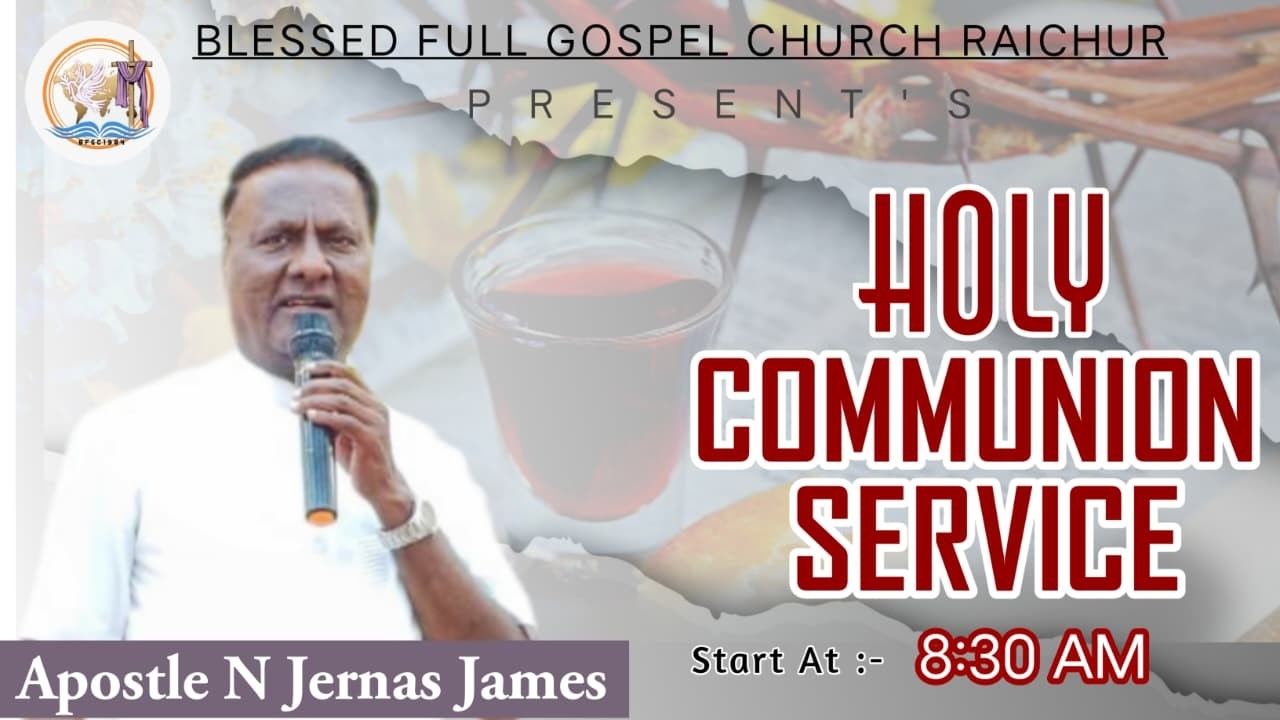 Sunday Service Live | 1st Service | 8:30 AM (Tamil - Kannada) | 01-03-2026