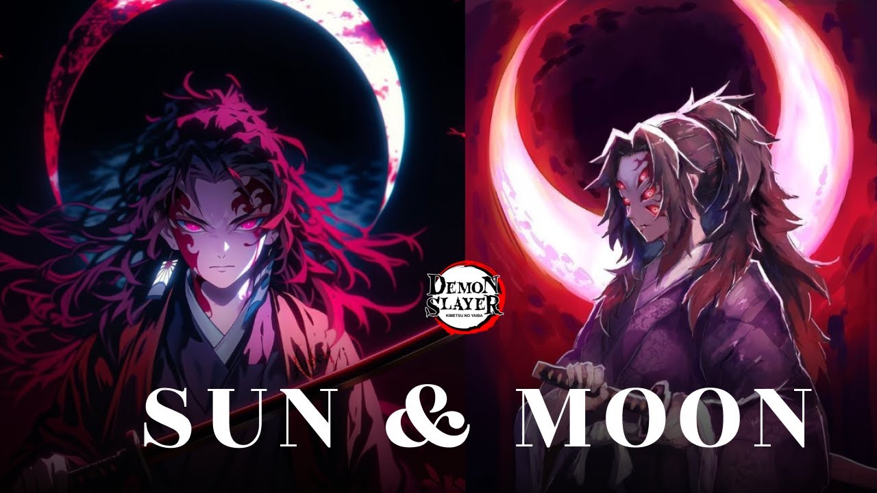 Kokushibo and Yoriichi - Sun & Moon「 ASM 」( Lyric Video )