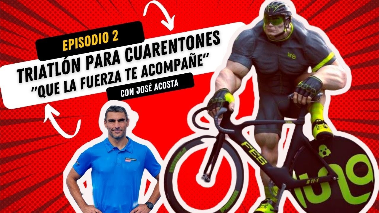 Triatlón a los 4️⃣0️⃣ Episodio 2. Cómo entrenar LA FUERZA en triatlón 💪🏻