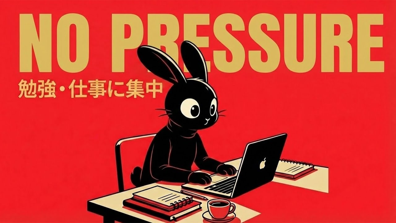 No pressure... just music / Boom Bap Jazzy Lo-fi for study, work
