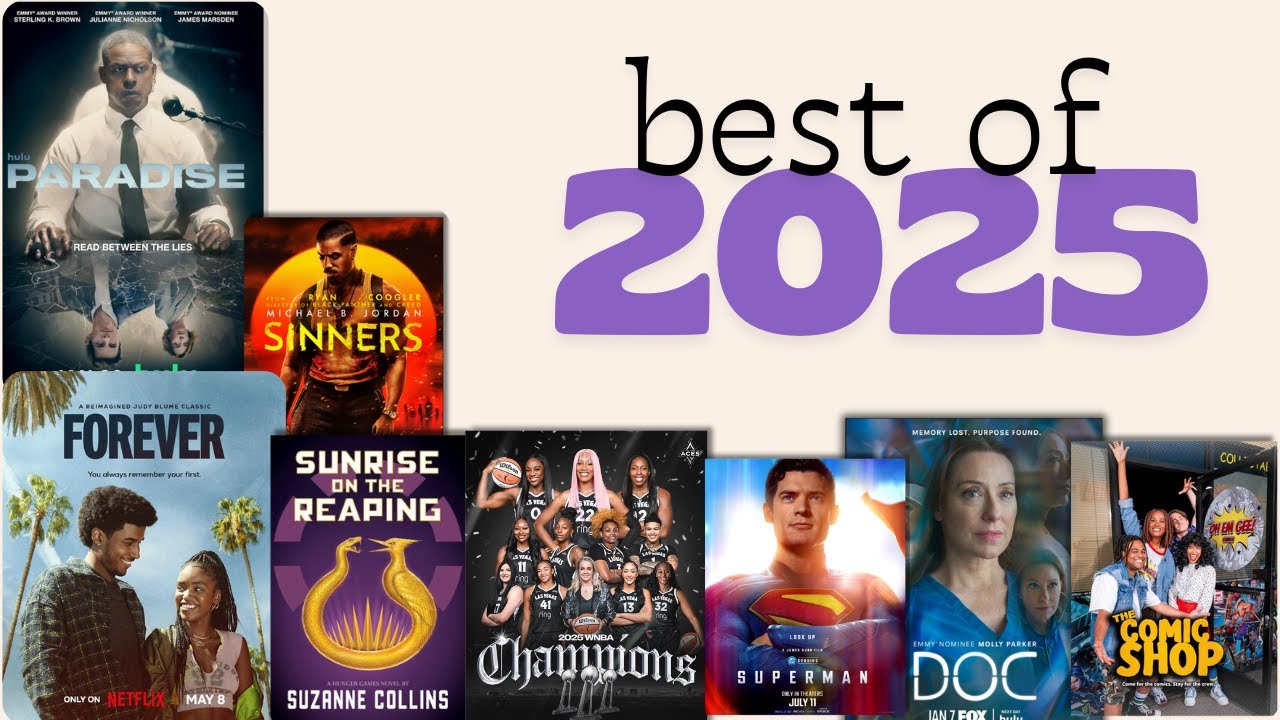 What are the BEST MOVIES & TV SHOWS of 2025?