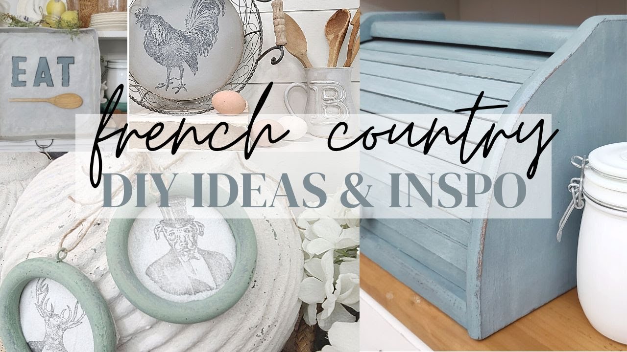 French Country Farmhouse Ideas & Inspiration • THRIFT FLIPS • DIY for your home