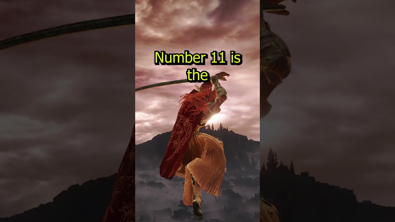 Every Remembrance Weapon Ranked #eldenring #fromsoftware #shadowoftheerdtree