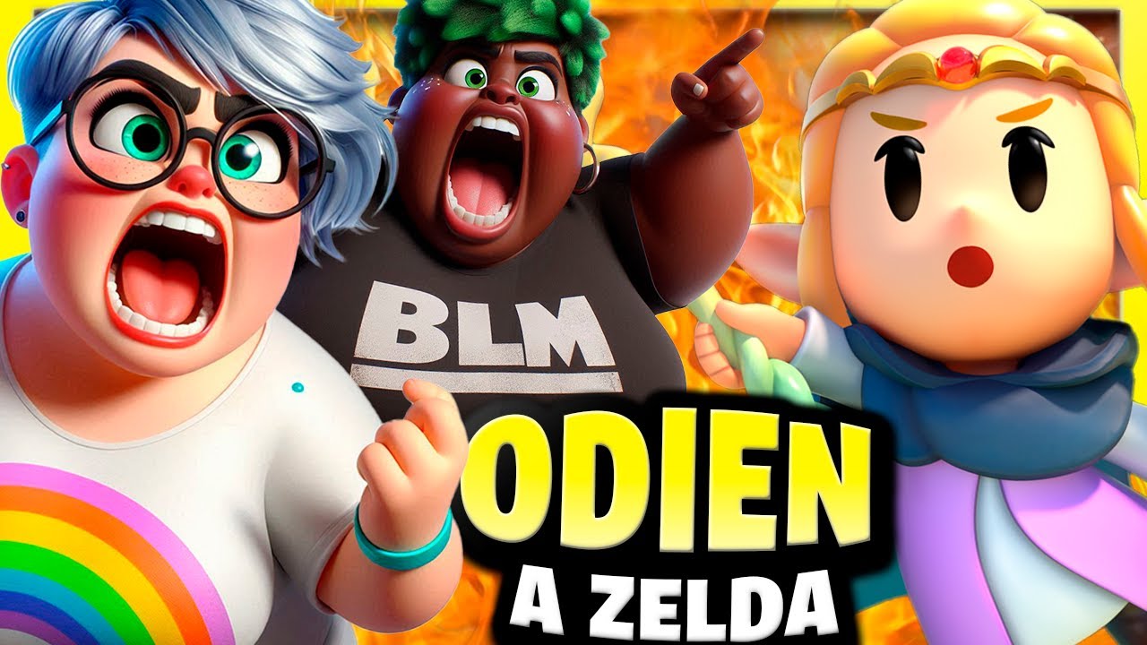Progres FURIOSOS porque nos gustó que Zelda sea protagonista 🤣🌈